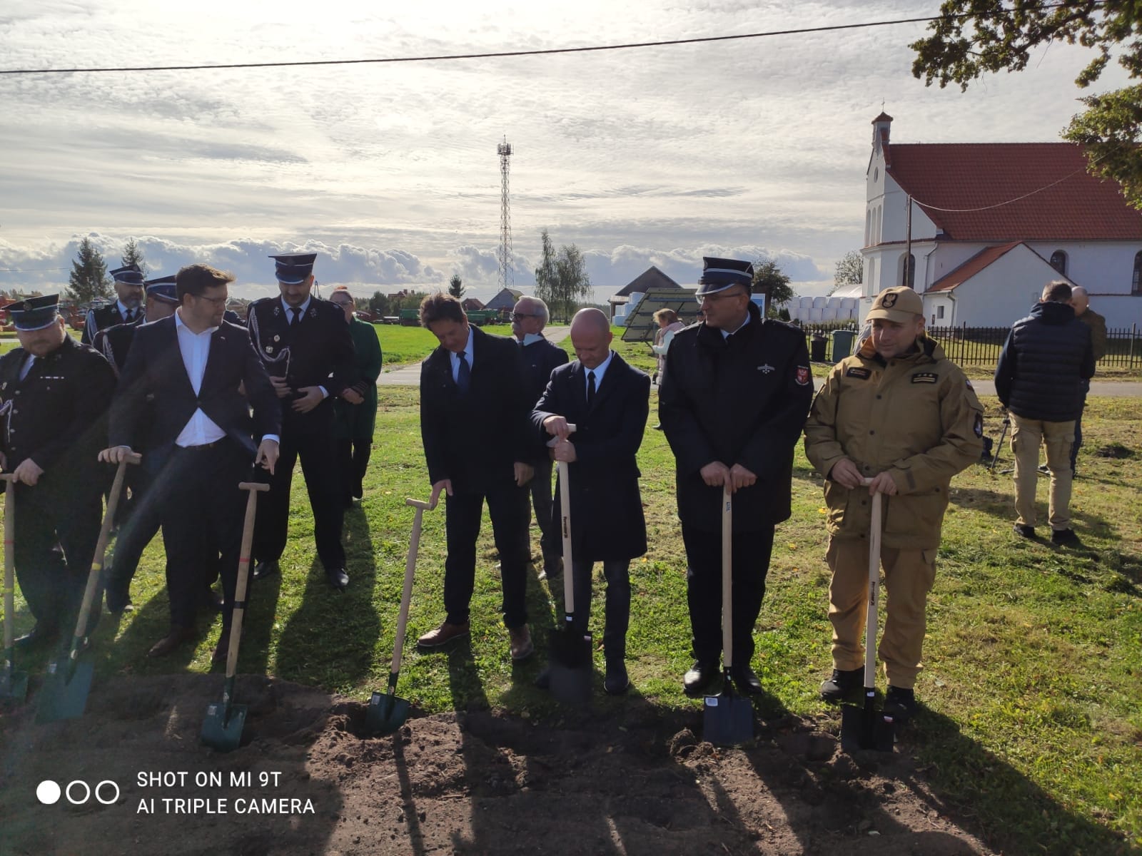 Symboliczne wkopanie łopaty – Wielkie Wierzno