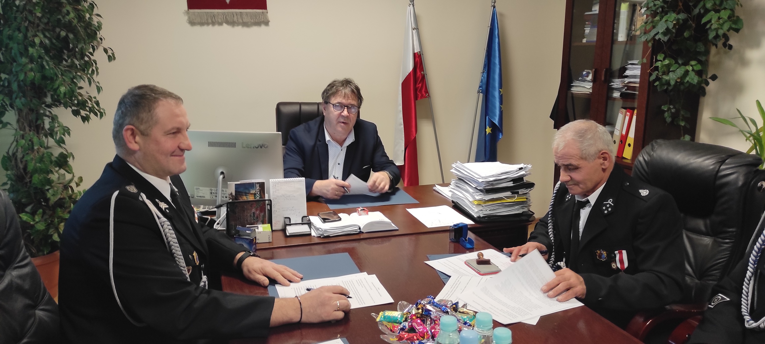 Wilczęta - umowy OSP