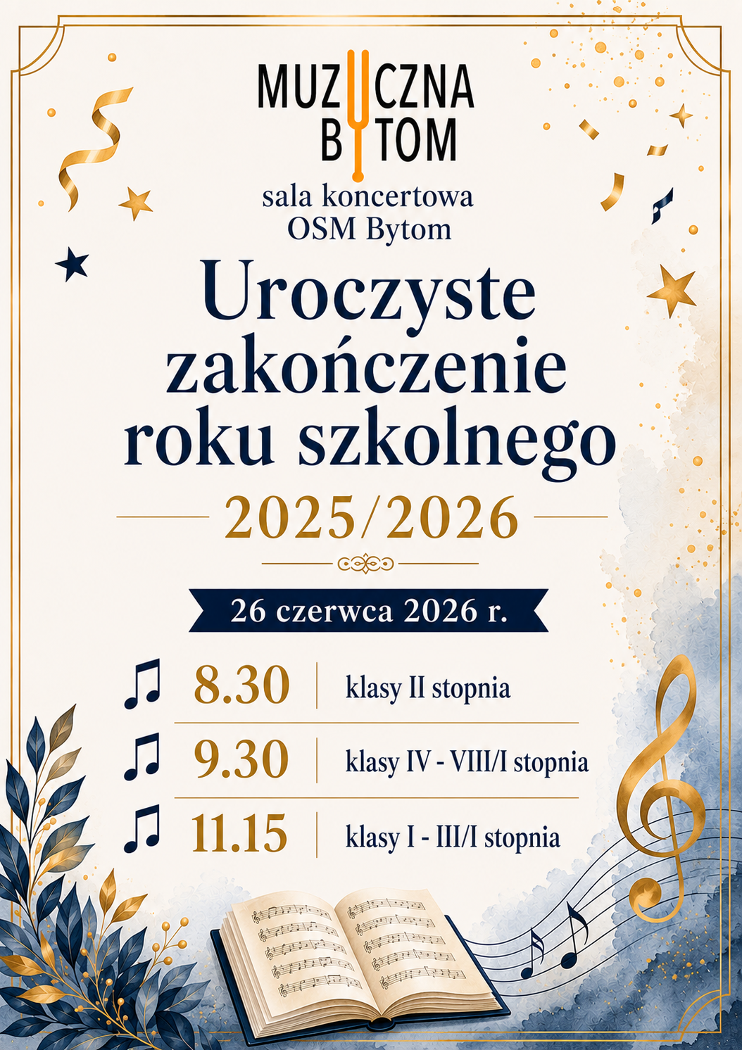 Zakończenie roku szkolnego
