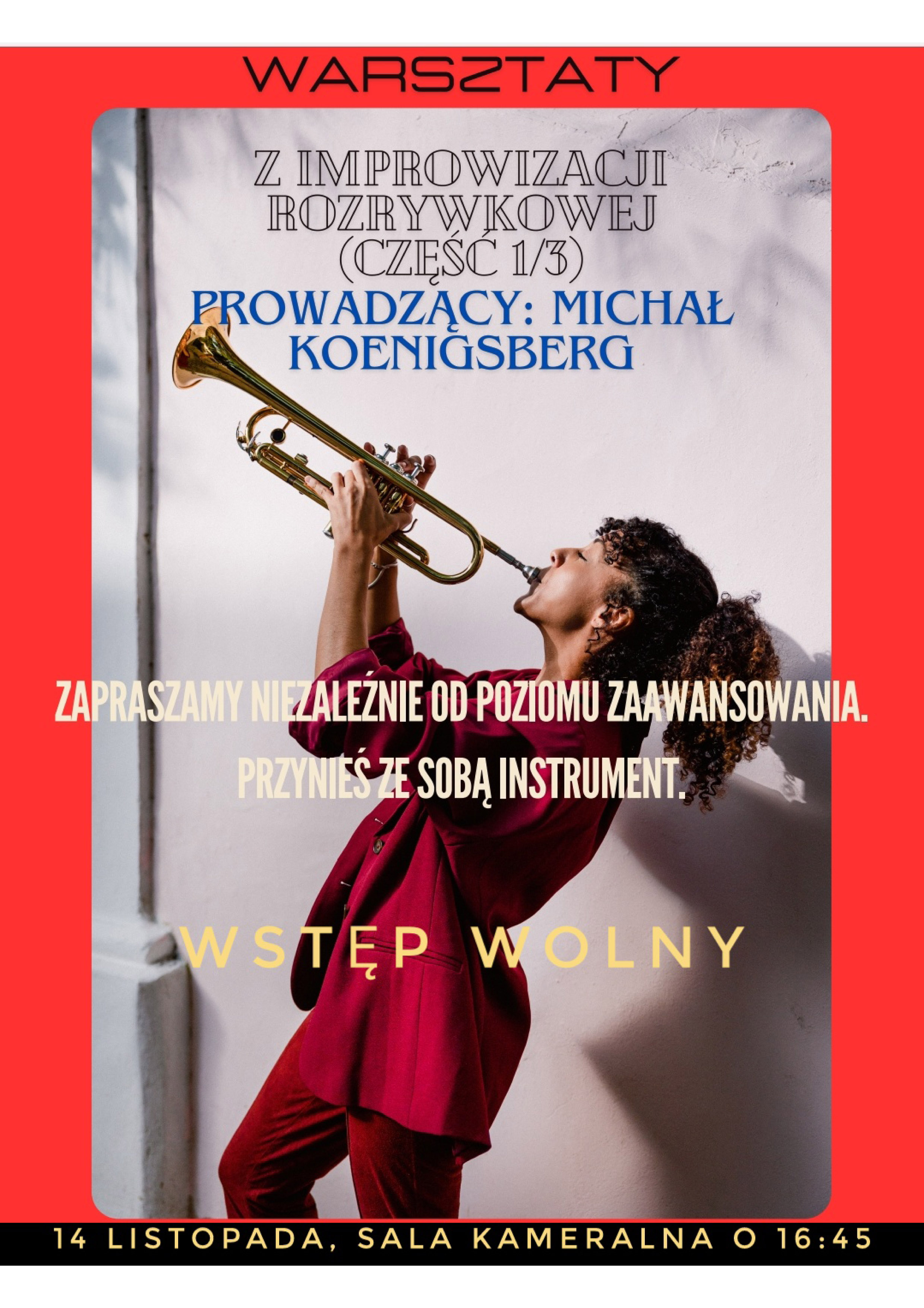 Warsztaty improwizacji rozrywkowej (część 1/3)