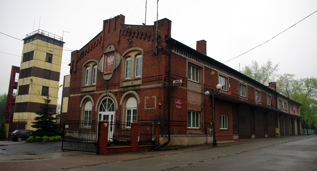 Budynek KM PSP Mysłowice przed termomodernizacją 