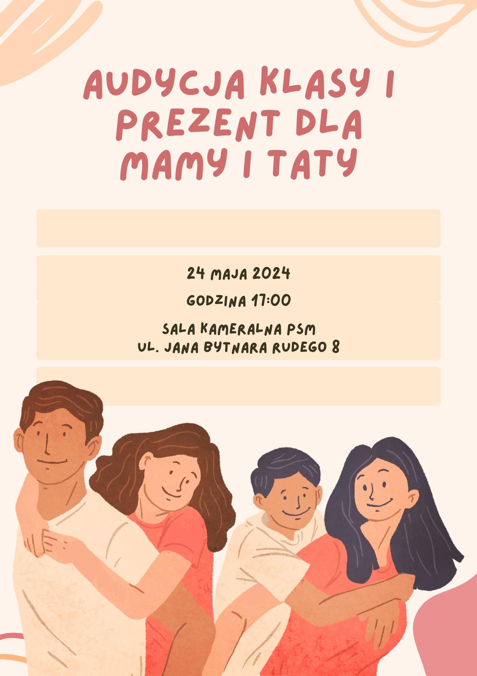 Plakat audycji dla Mamy i Taty
