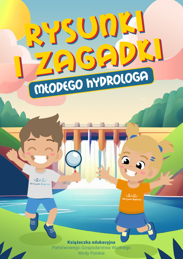 Kolorowanka - Rysunki i zagadki młodego hydrologa