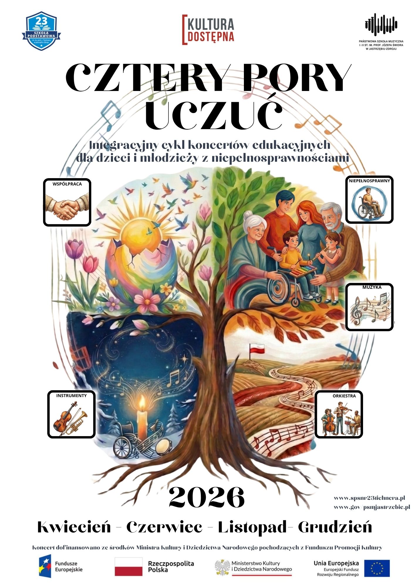 Cztery Pory Uczuć- Cykl koncertów