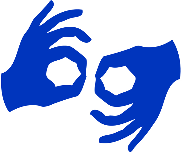 piktogram dwóch dłoni