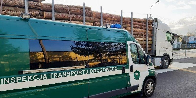 Śląska ITD kontrolowała transporty drewna. 