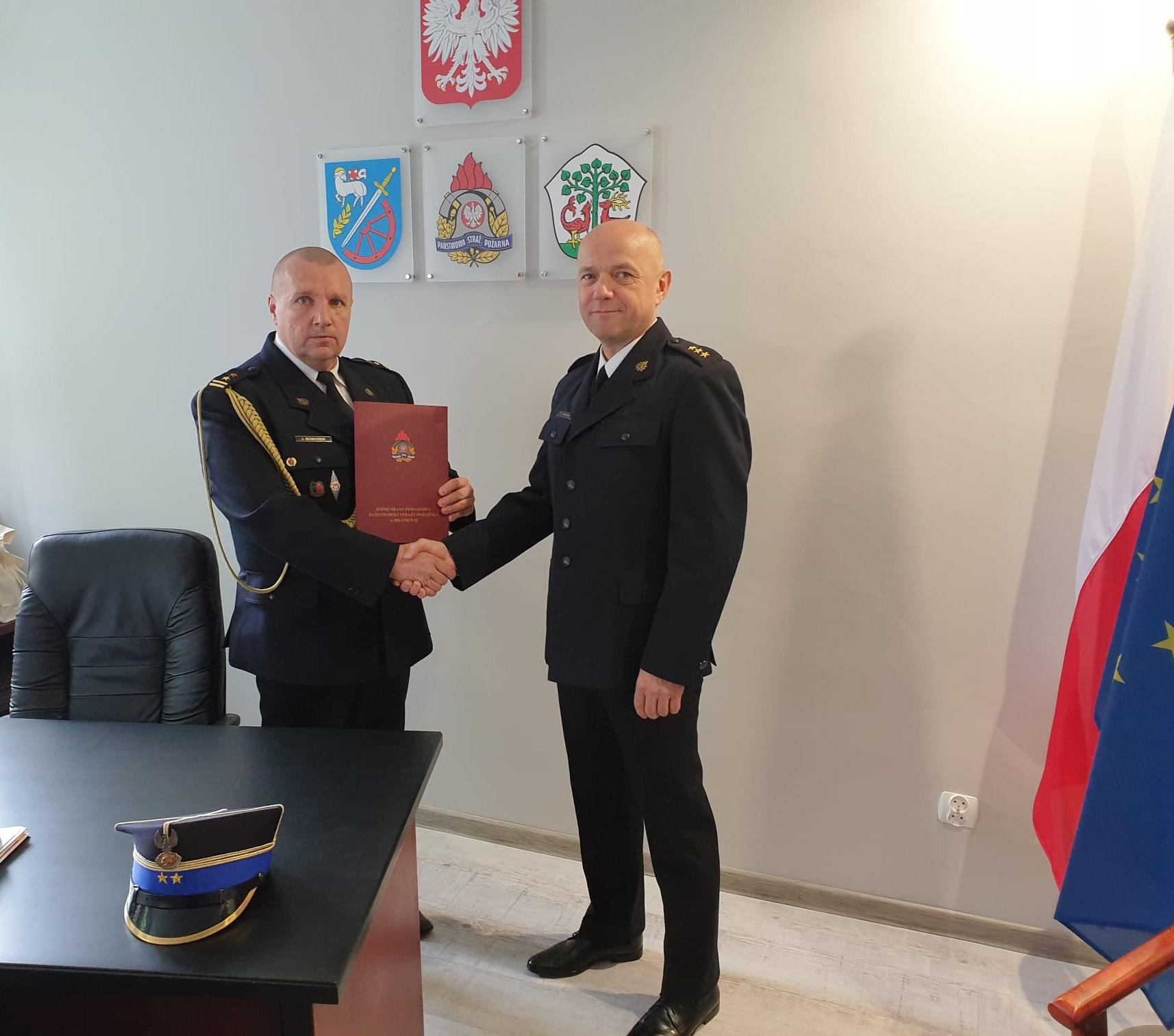 Powierzenie pełnienia obowiązków Dowódcy JRG Braniewo