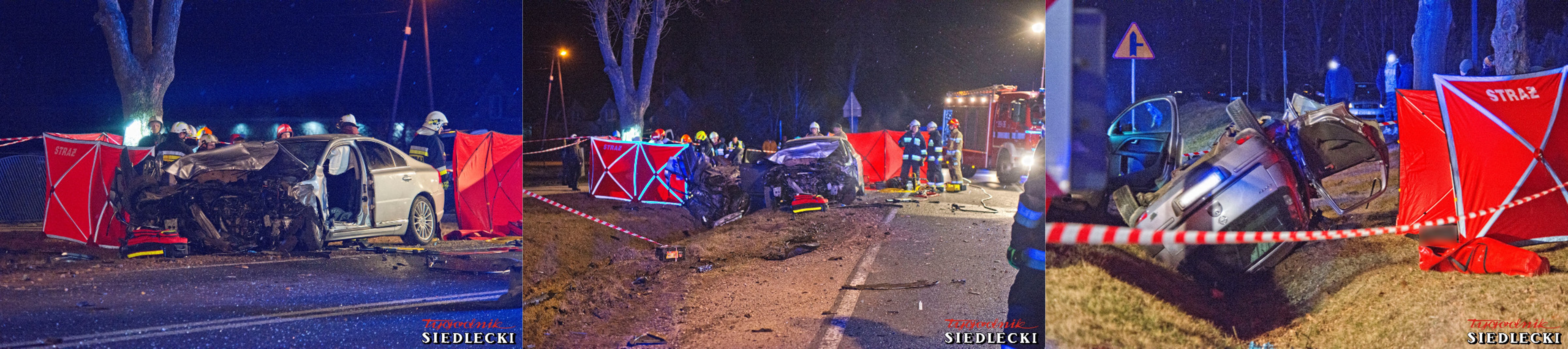 Wypadek drogowy w m. Gostchorz.