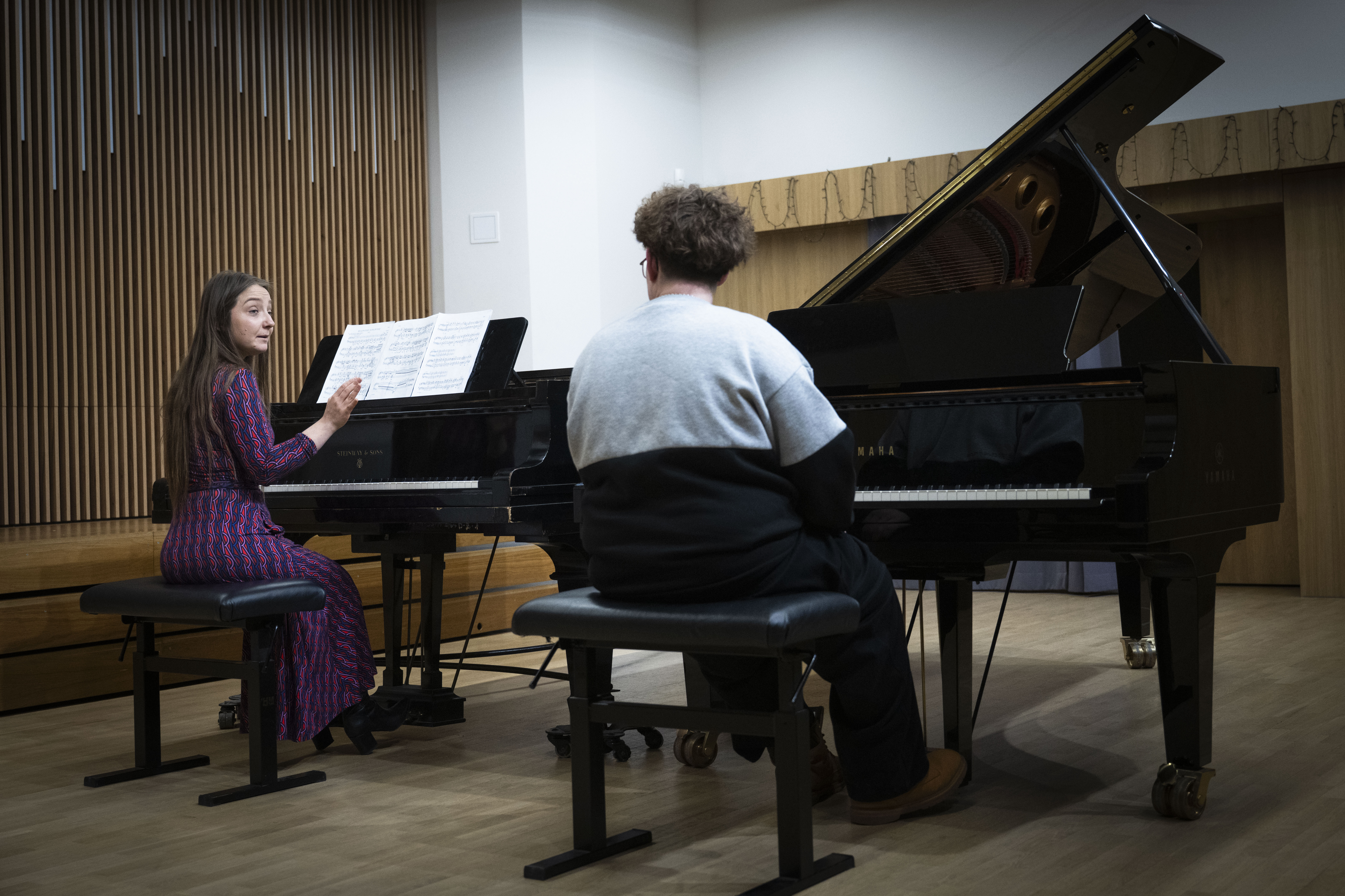 Mistrzowskie warsztaty z dr Aleksandrą Świgut: Sztuka dialogu w kameralistyce fot.Filip Błażejowski