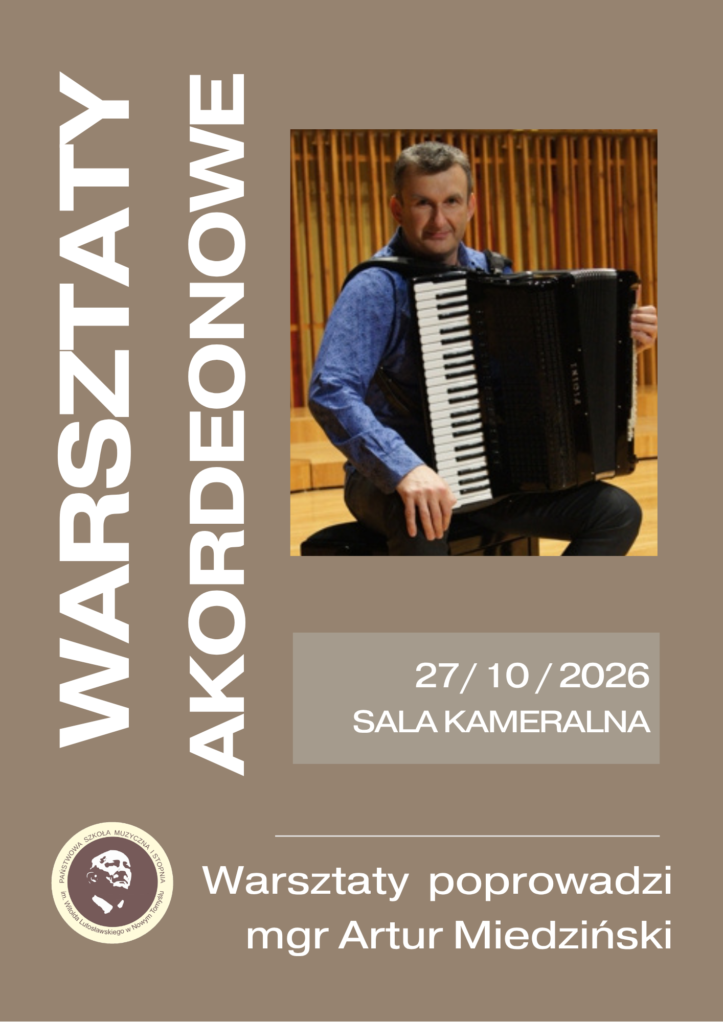 Plakat - Warsztaty akordeonowe