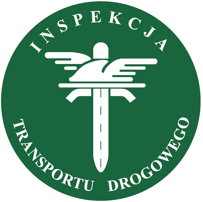 Logo Inspekcji Transportu Drogowego.