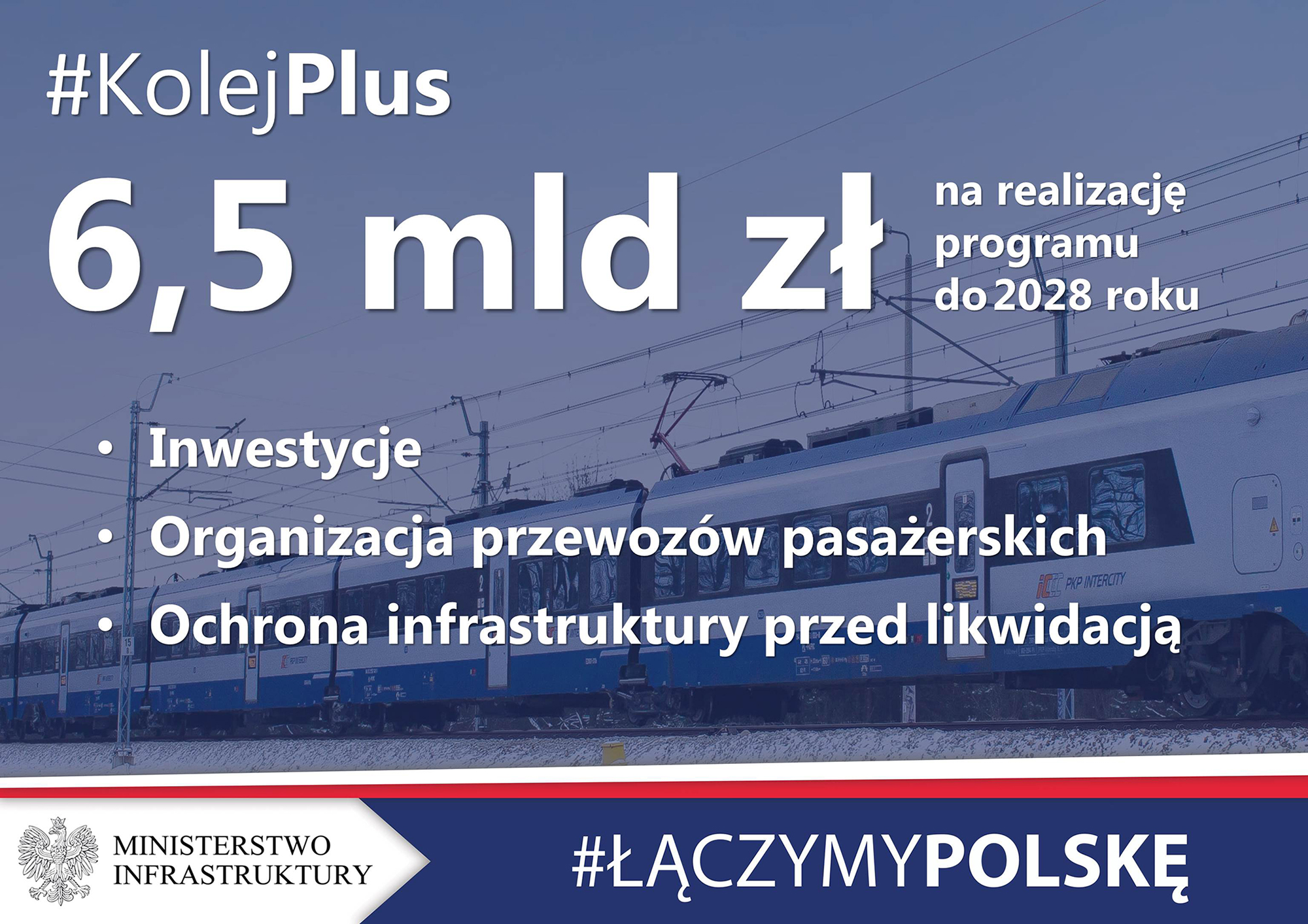 Kolej Plus z podpisem Prezydenta - infografika