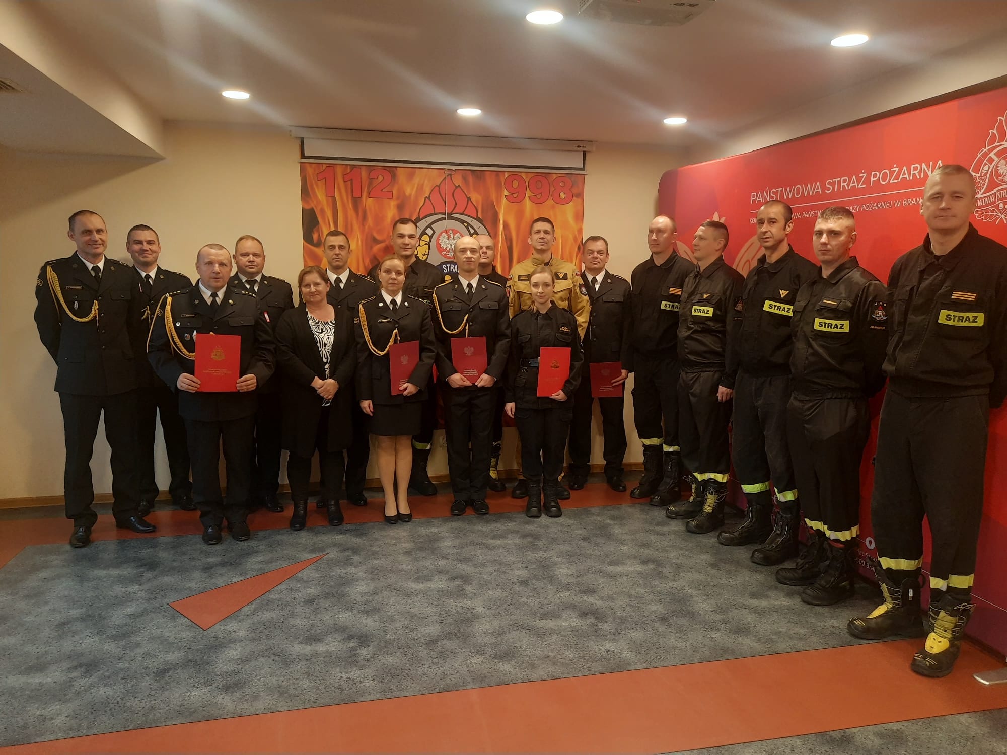 Awanse w Komendzie Powiatowej Państwowej Straży Pożarnej w Braniewie