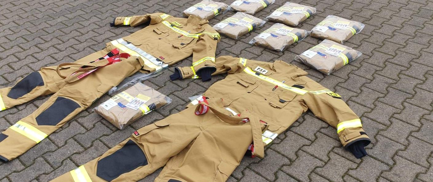 Nowe ubrania specjalne