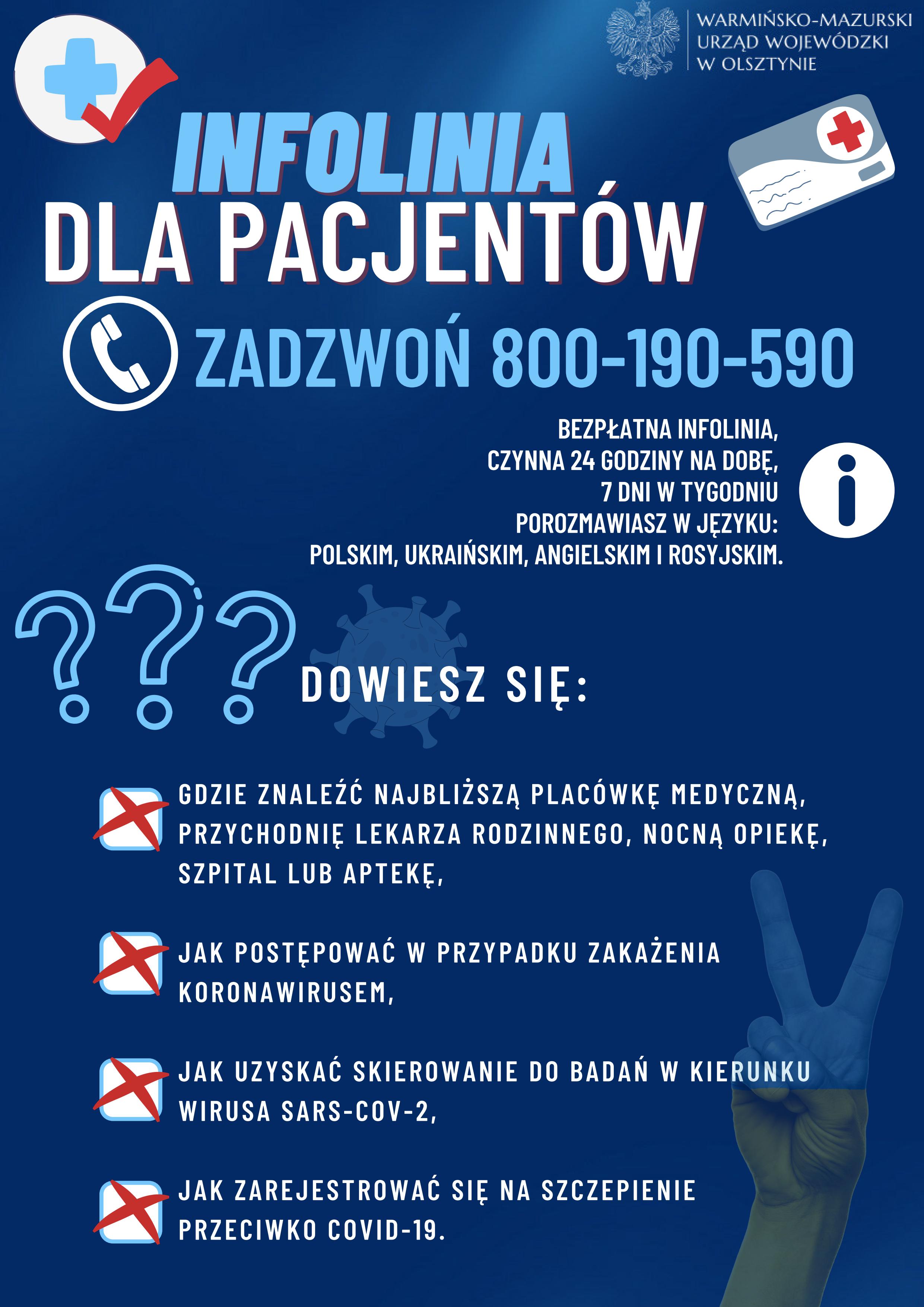 Ulotka w języku polskim