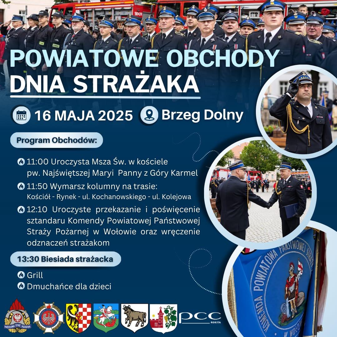 Powiatowe obchodny Dnia Strażaka