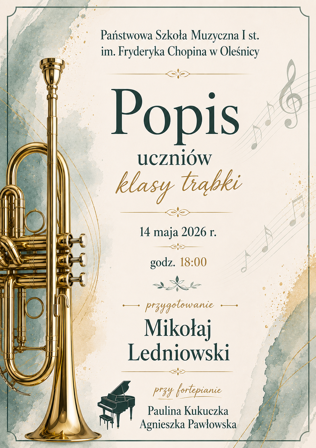 popis trąbki