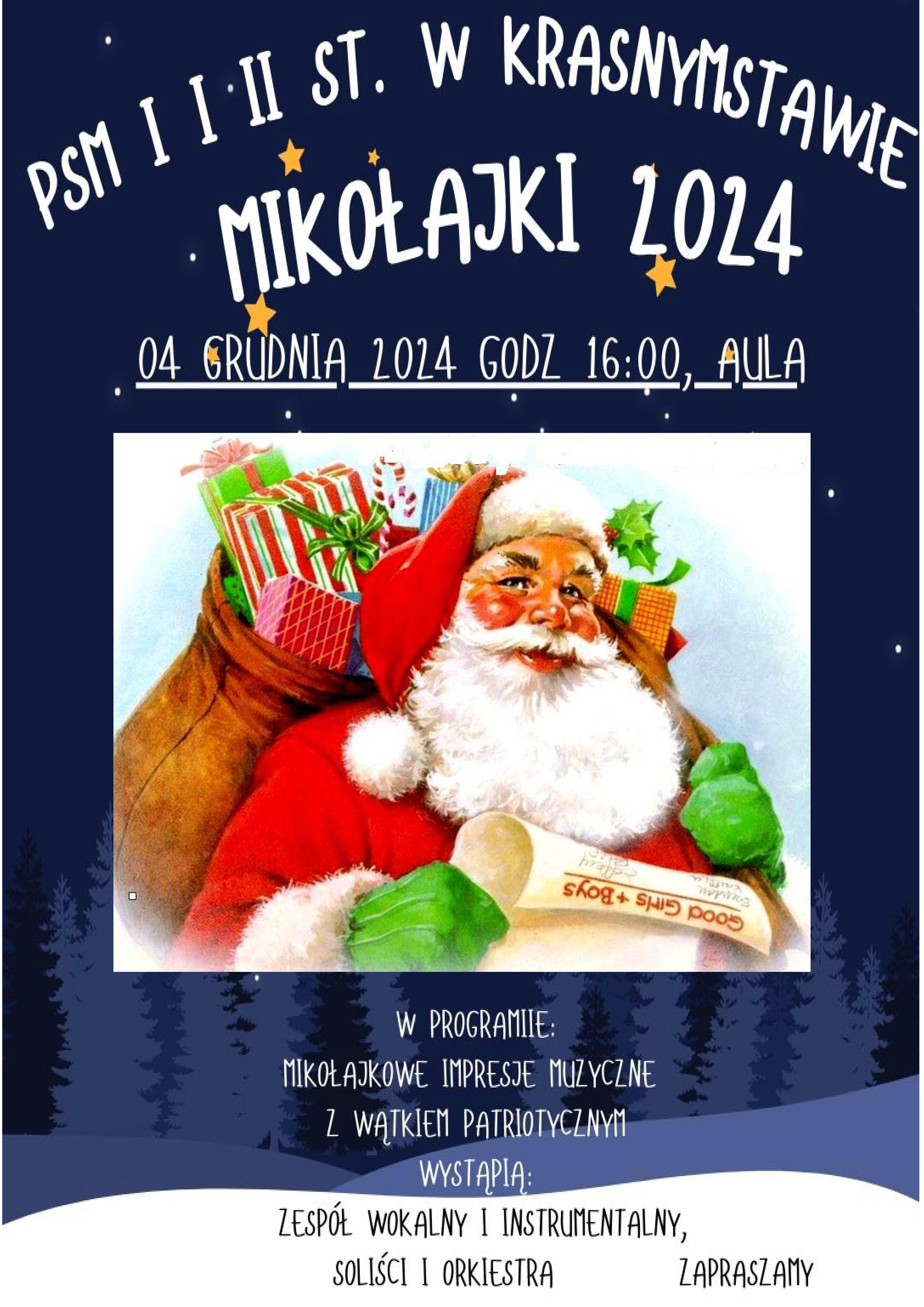 Koncert mikołajkowy