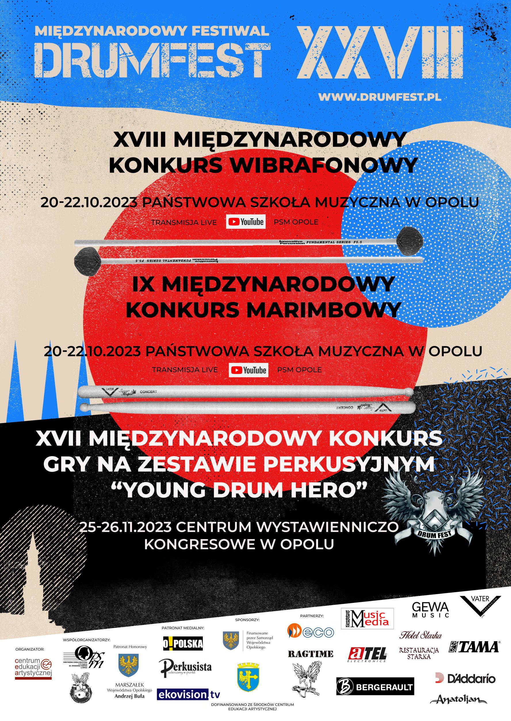 Międzynarodowe Konkursy Perkusyjne 2023