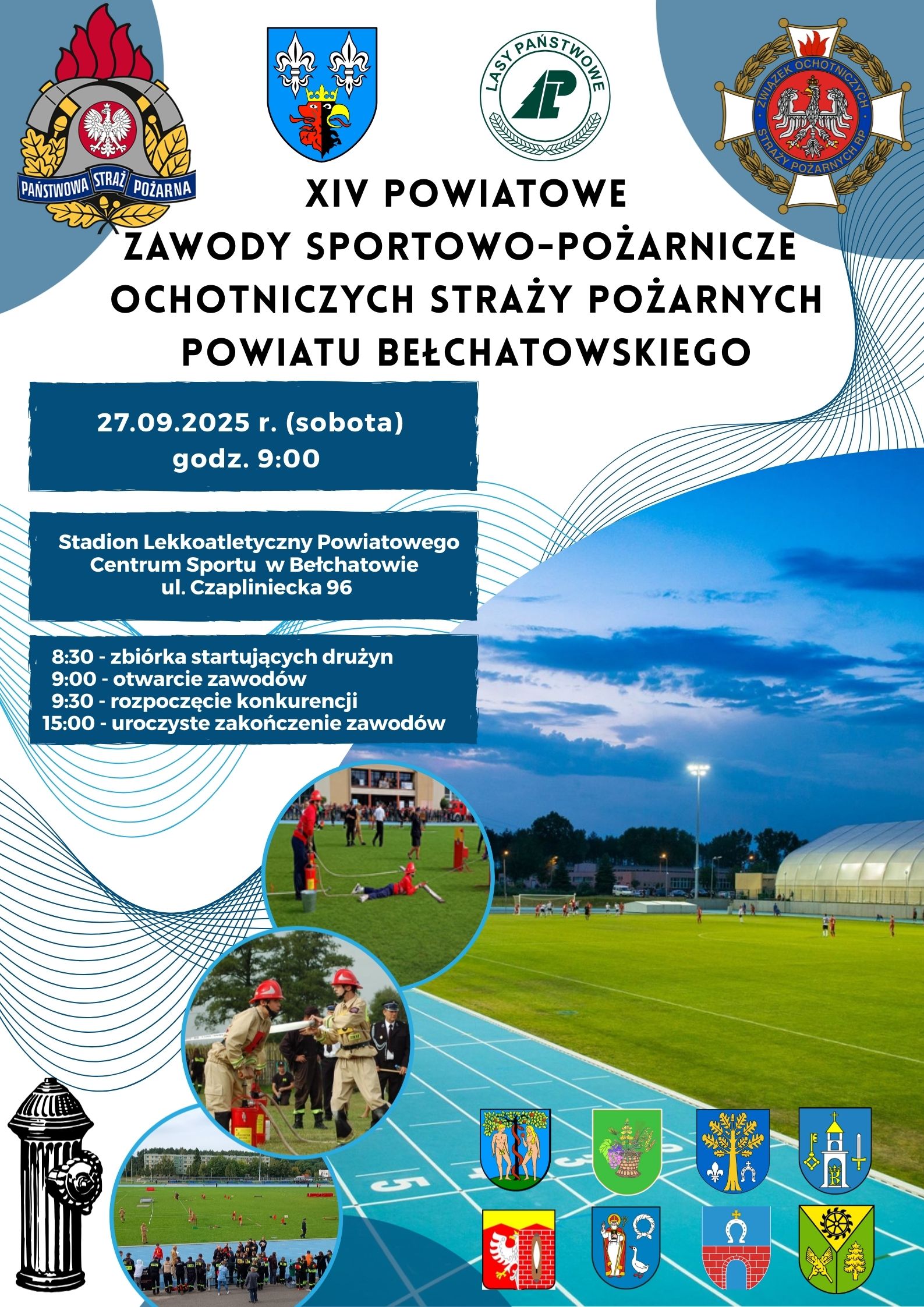 XIV Powiatowe Zawody Sportowo Pożarnicze OSP powiatu Bełchatowskiego