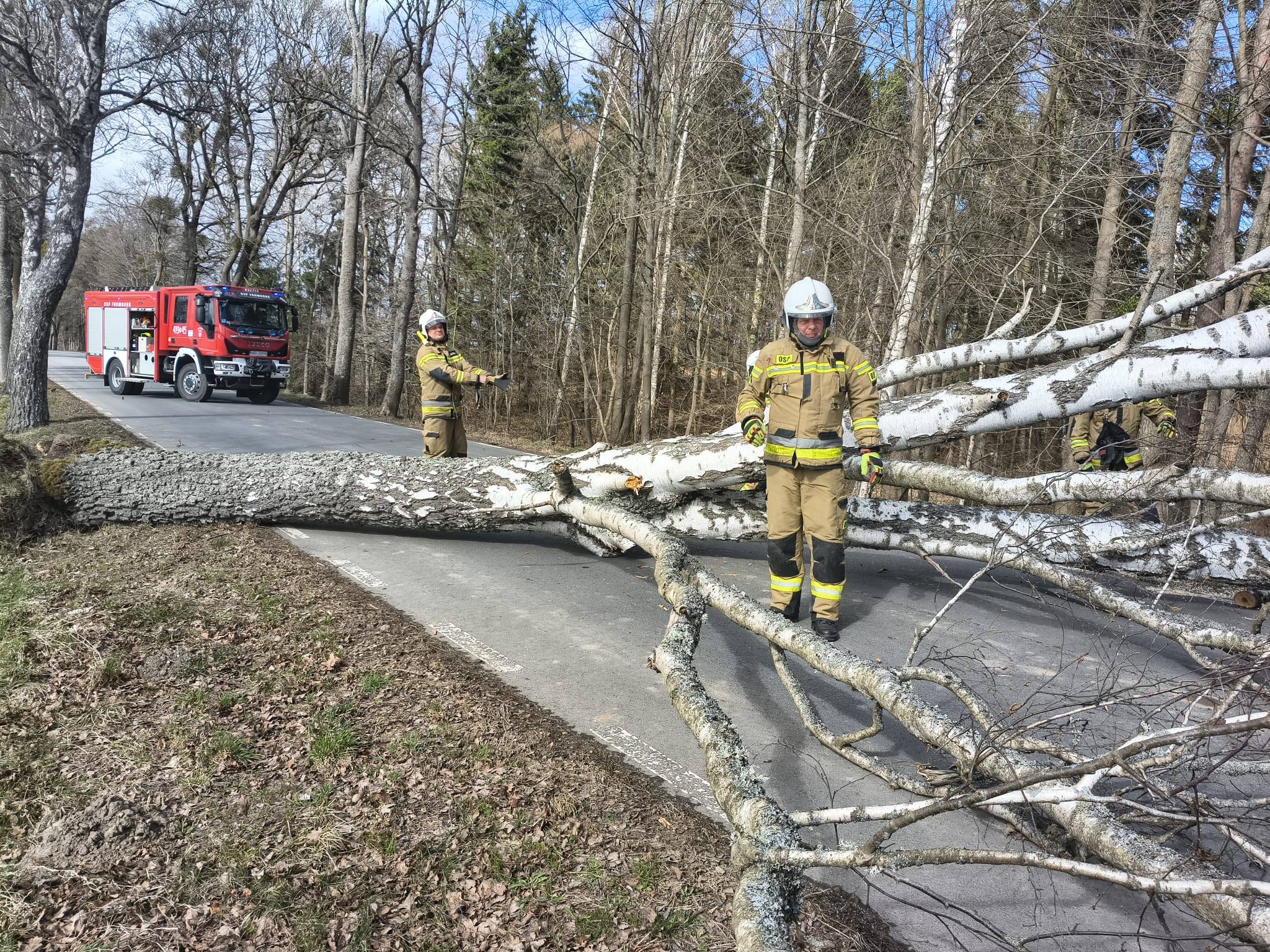 Straż Pożarna w gotowości! Powiat braniewski.