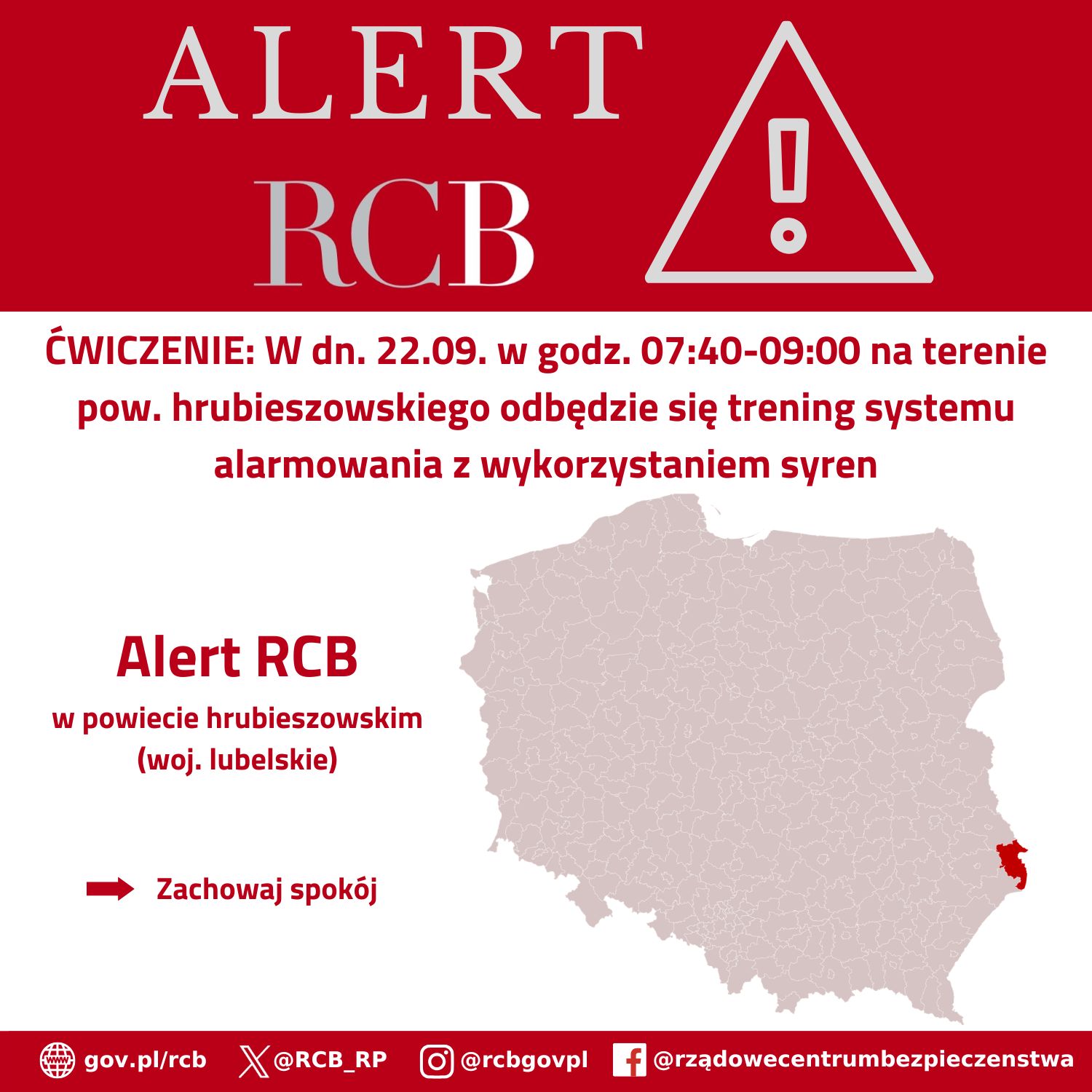 Alert RCB (21.09)