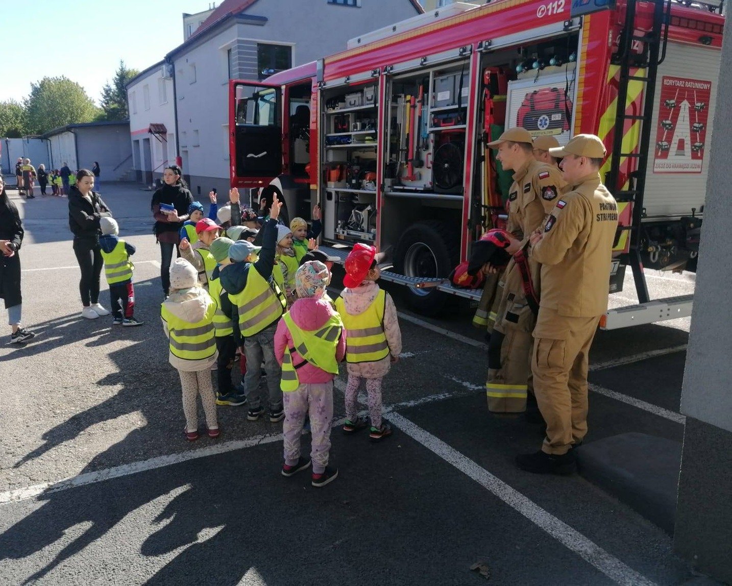 Z wizytą w Państwowej Straży Pożarnej