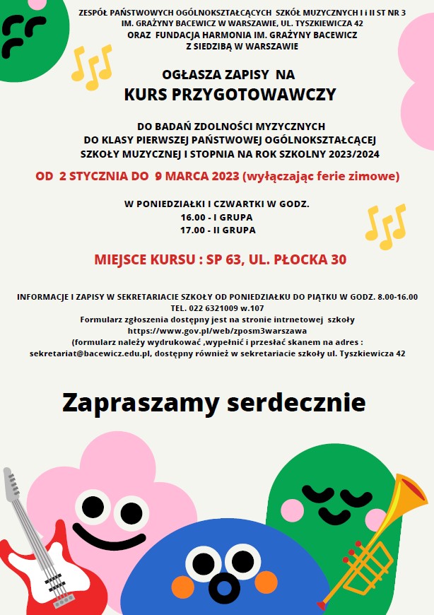 Kurs Przygotowawczy 2023