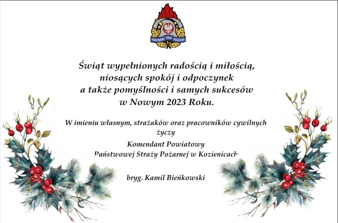 zdjęcie życzeń świątecznych