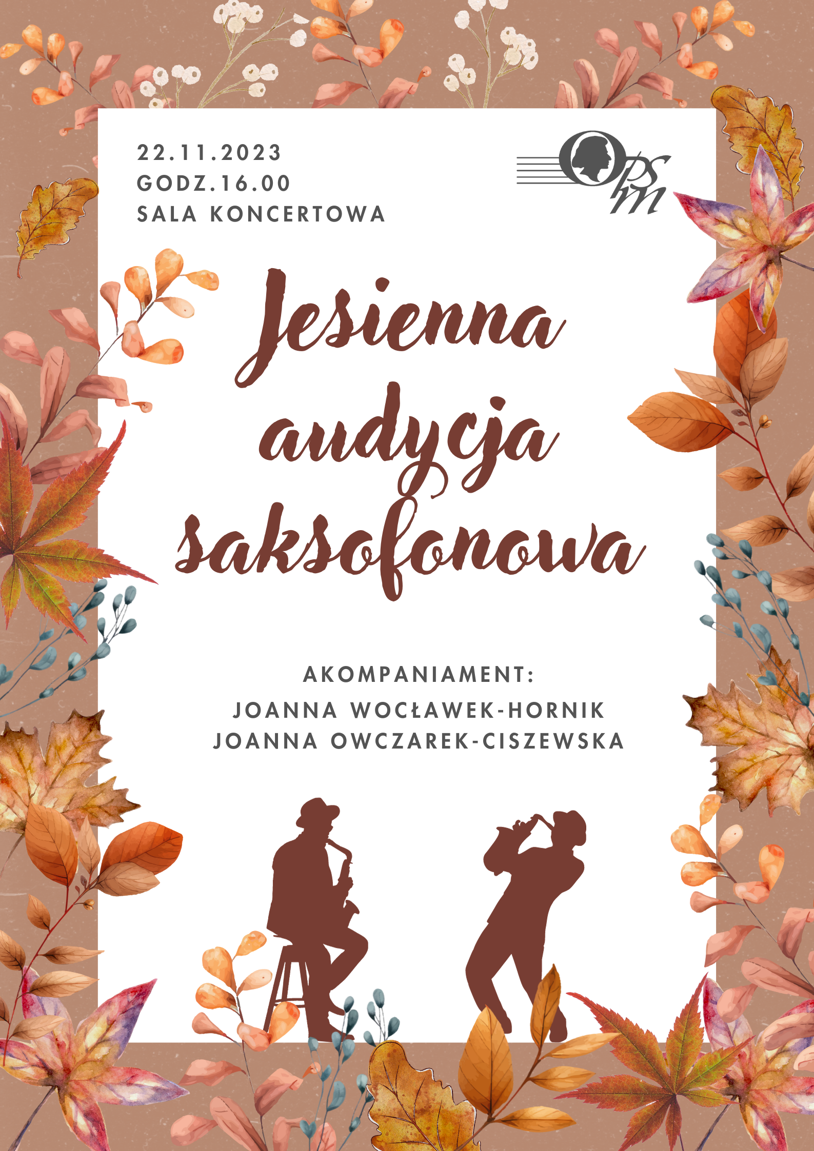 Jesienna audycja saksofonowa