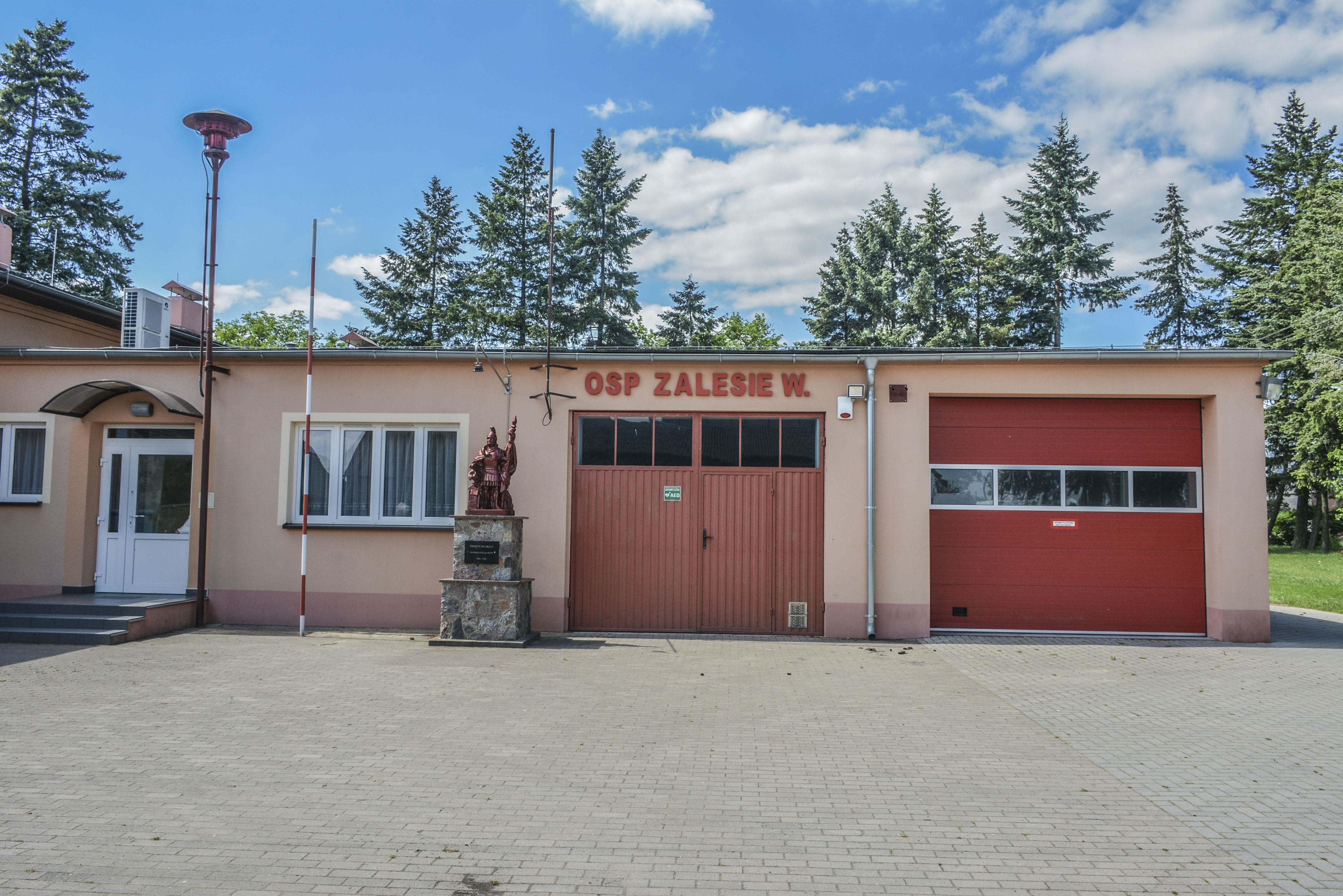 Remiza OSP Zalesie Wielkie