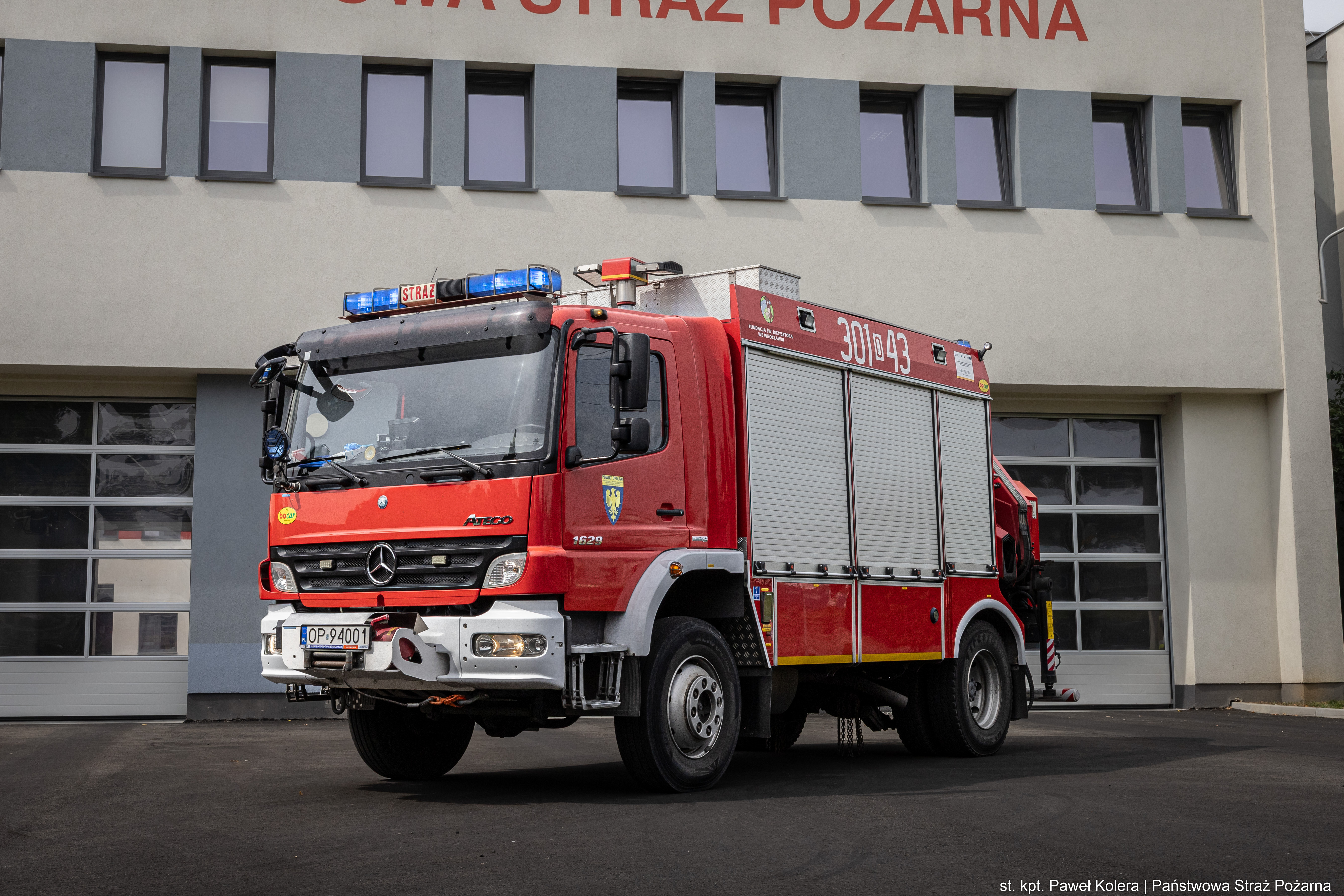 Specjalny ciężki samochód ratownictwa technicznego