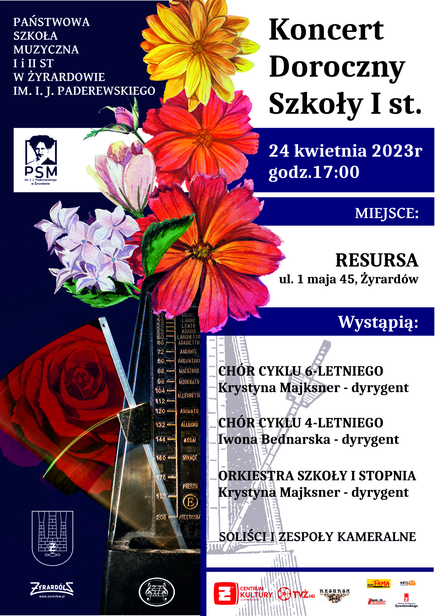 Plakat koncert 