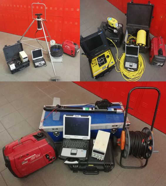 Sonar dookólny, pojazd podwodny ROV oraz sonar holowany będące na wyposażeniu SGRW-N „AUGUSTÓW”