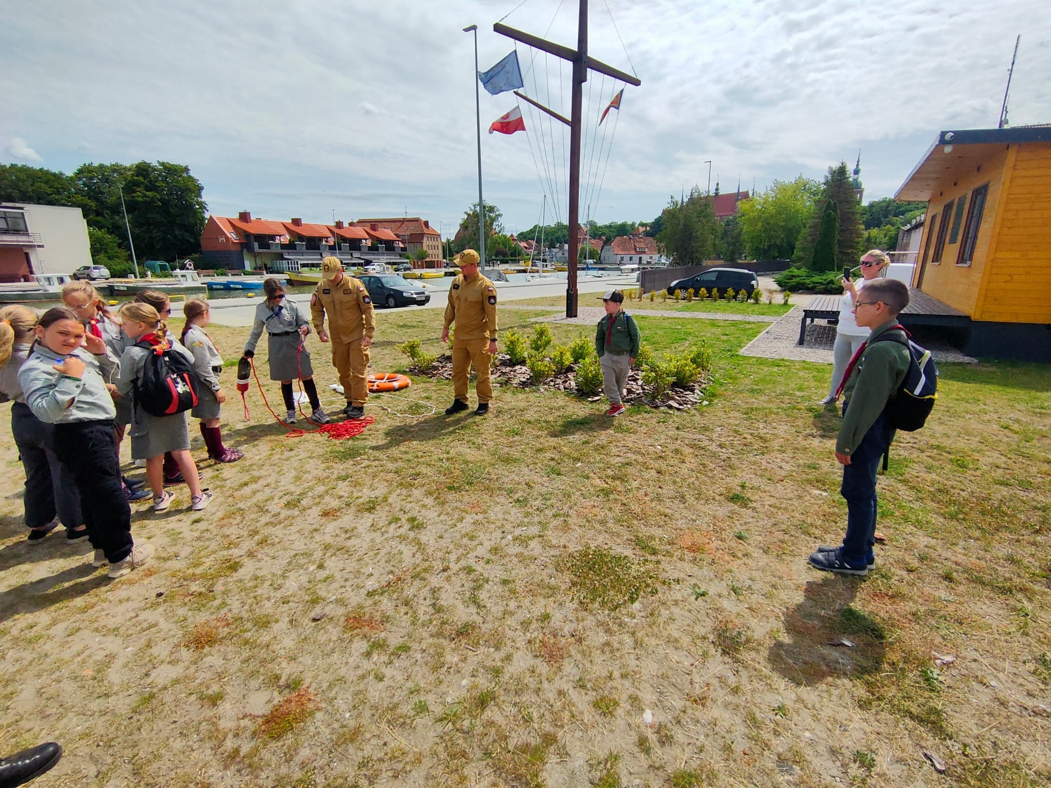 Bezpieczny wypoczynek nad wodą z zuchami i harcerzami hufca ZHP Wrocław Wschód