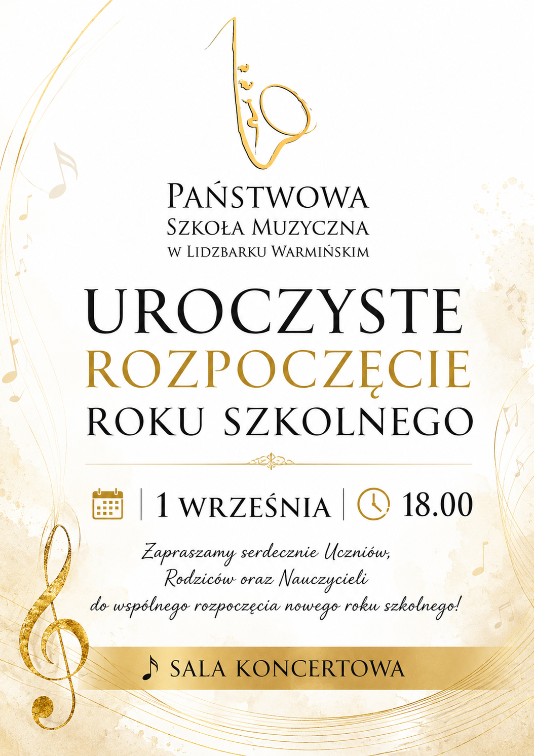 Rozpoczęcie roku szkolnego 2026/2027