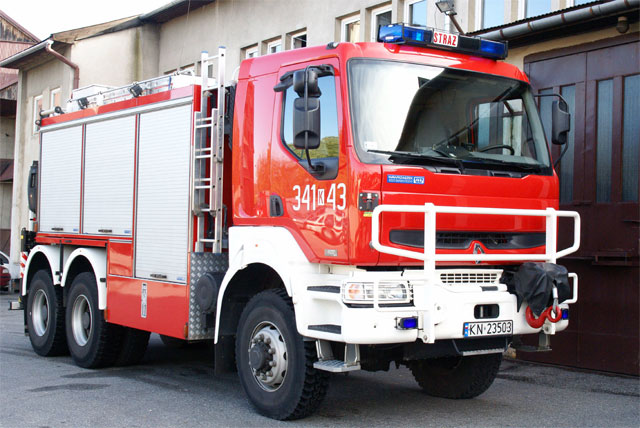 SCRt Renault Kerax 420.34 – ciężki samochód ratownictwa technicznego RW3
