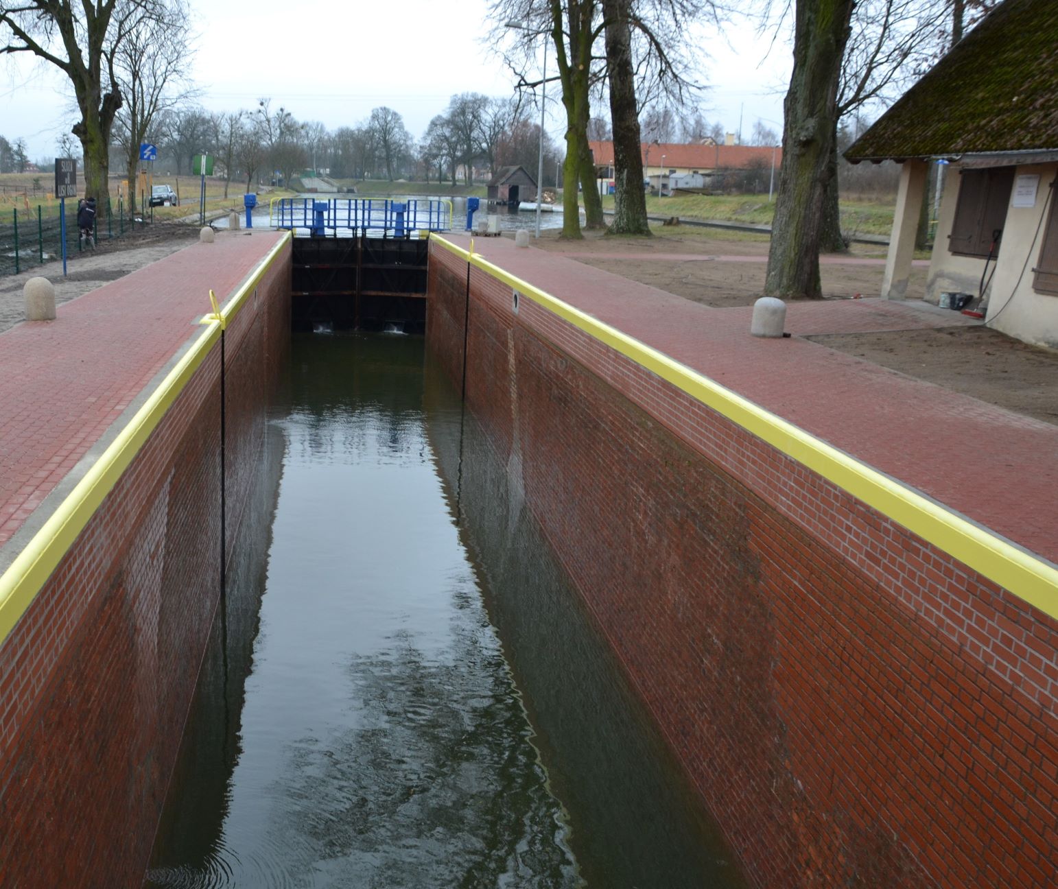 Śluza Lisi Ogon po remoncie. 