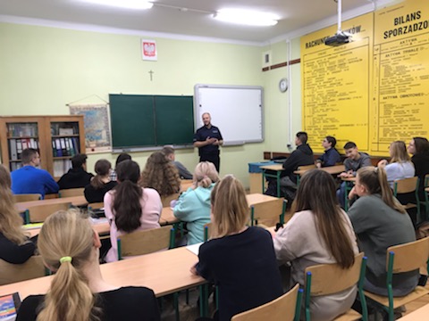 Spotkanie z policjantem