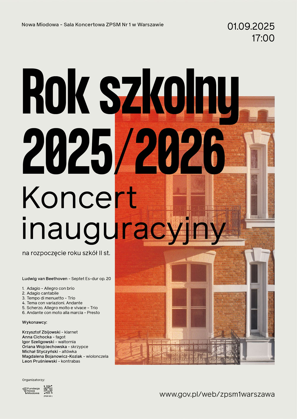 Plakat rozpoczęcie roku