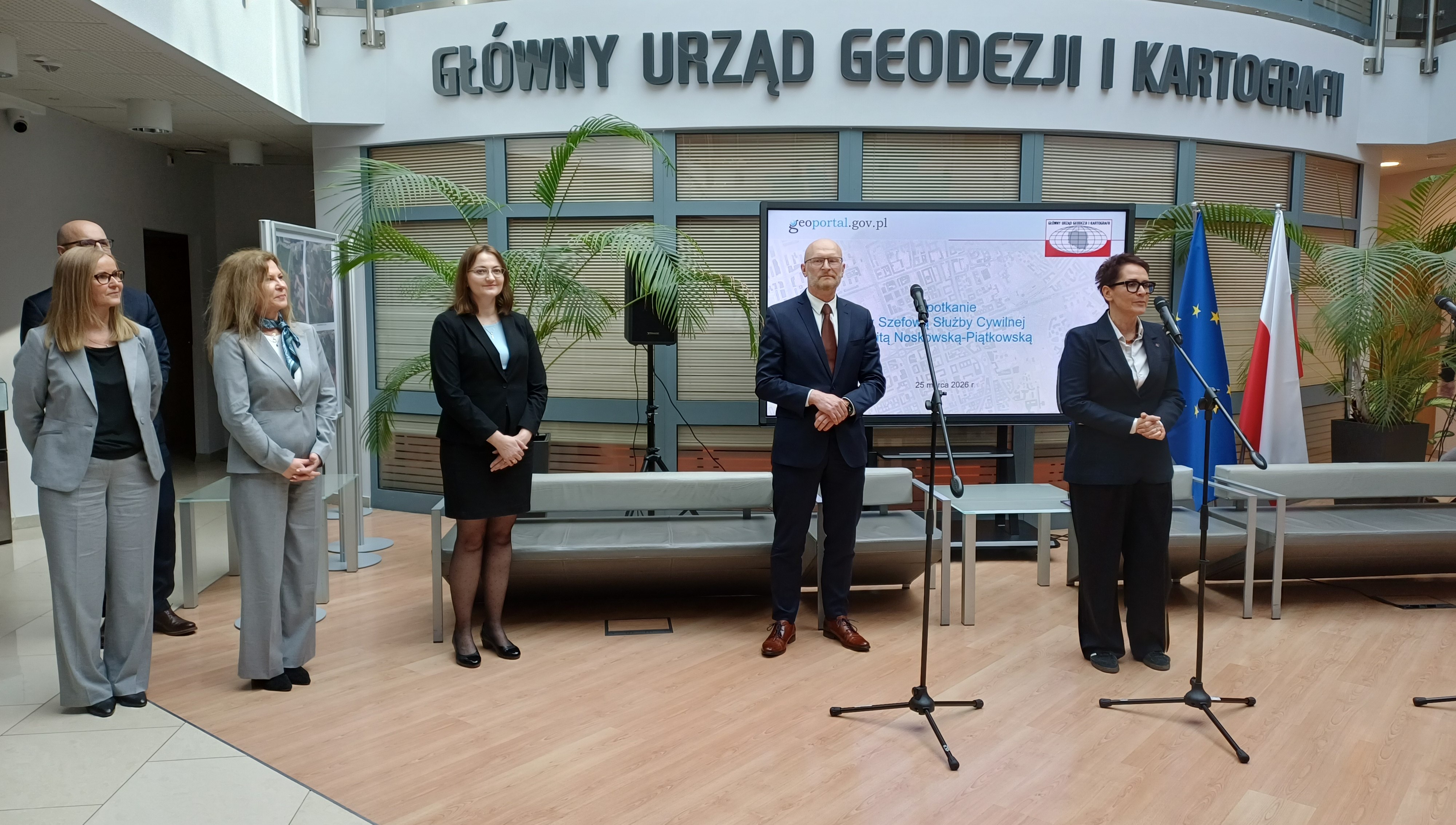 Szefowa Służby Cywilnej w GUGiK