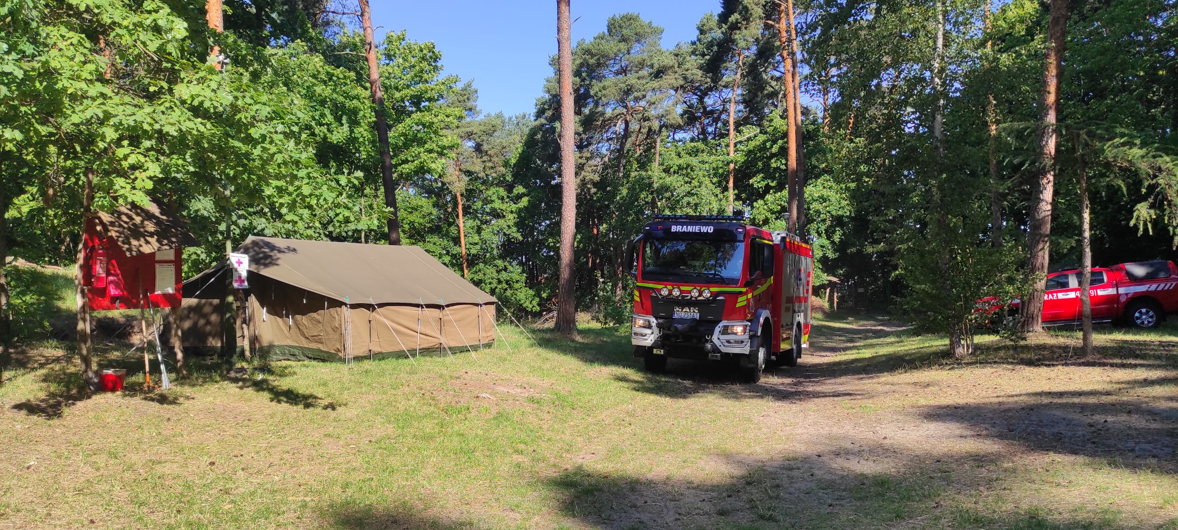 Prewencja Społeczna - Strażacy PSP na obozie ZHP we Fromborku