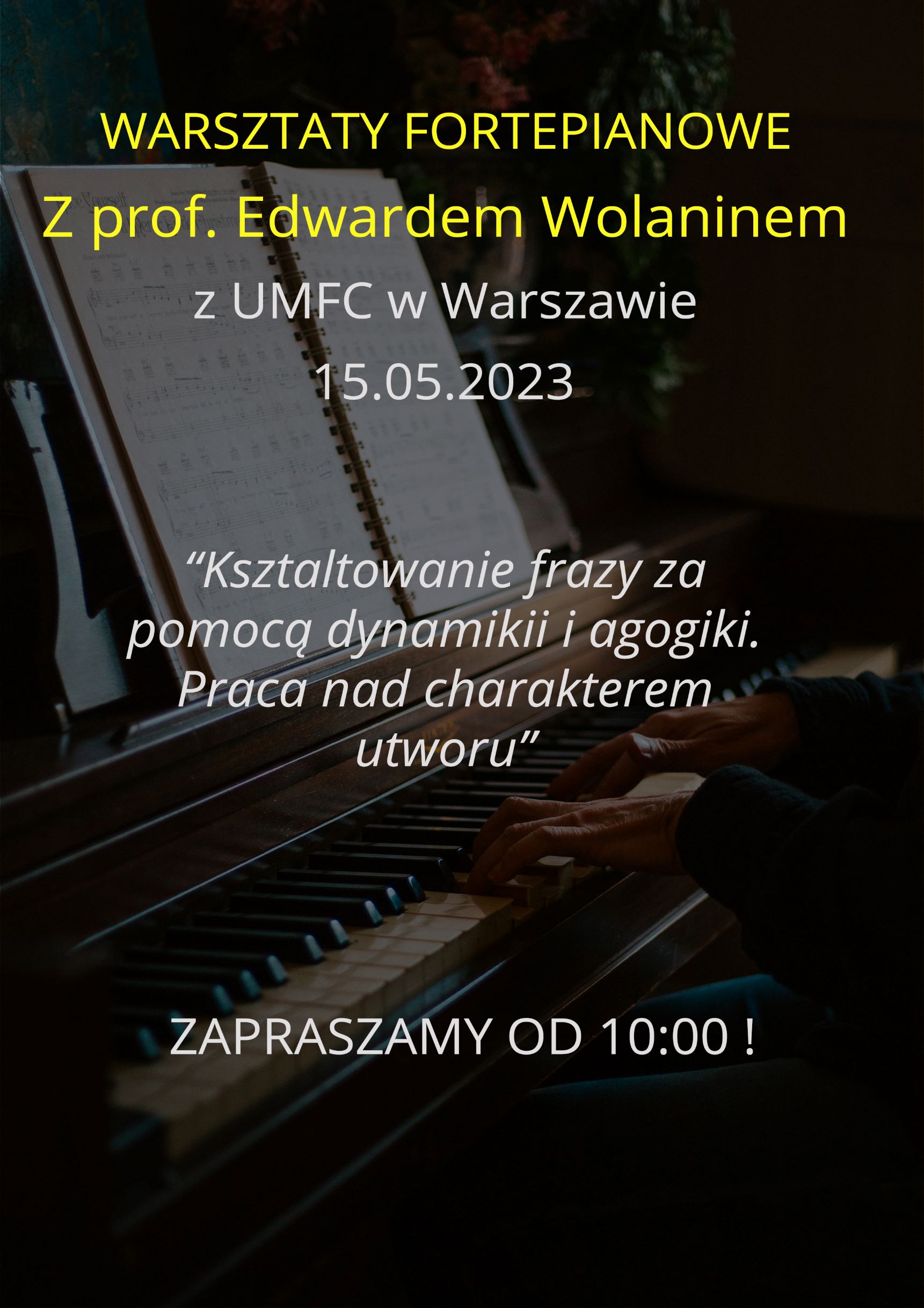 Warsztaty fortepianowe