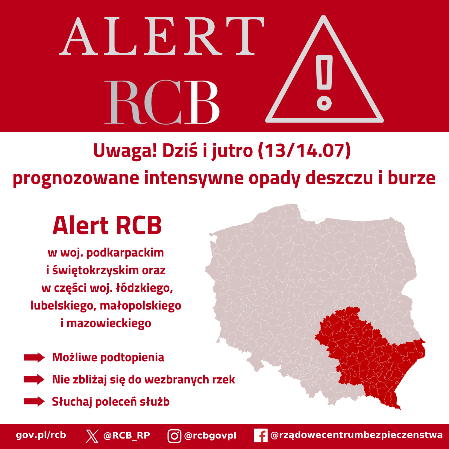Alert RCB