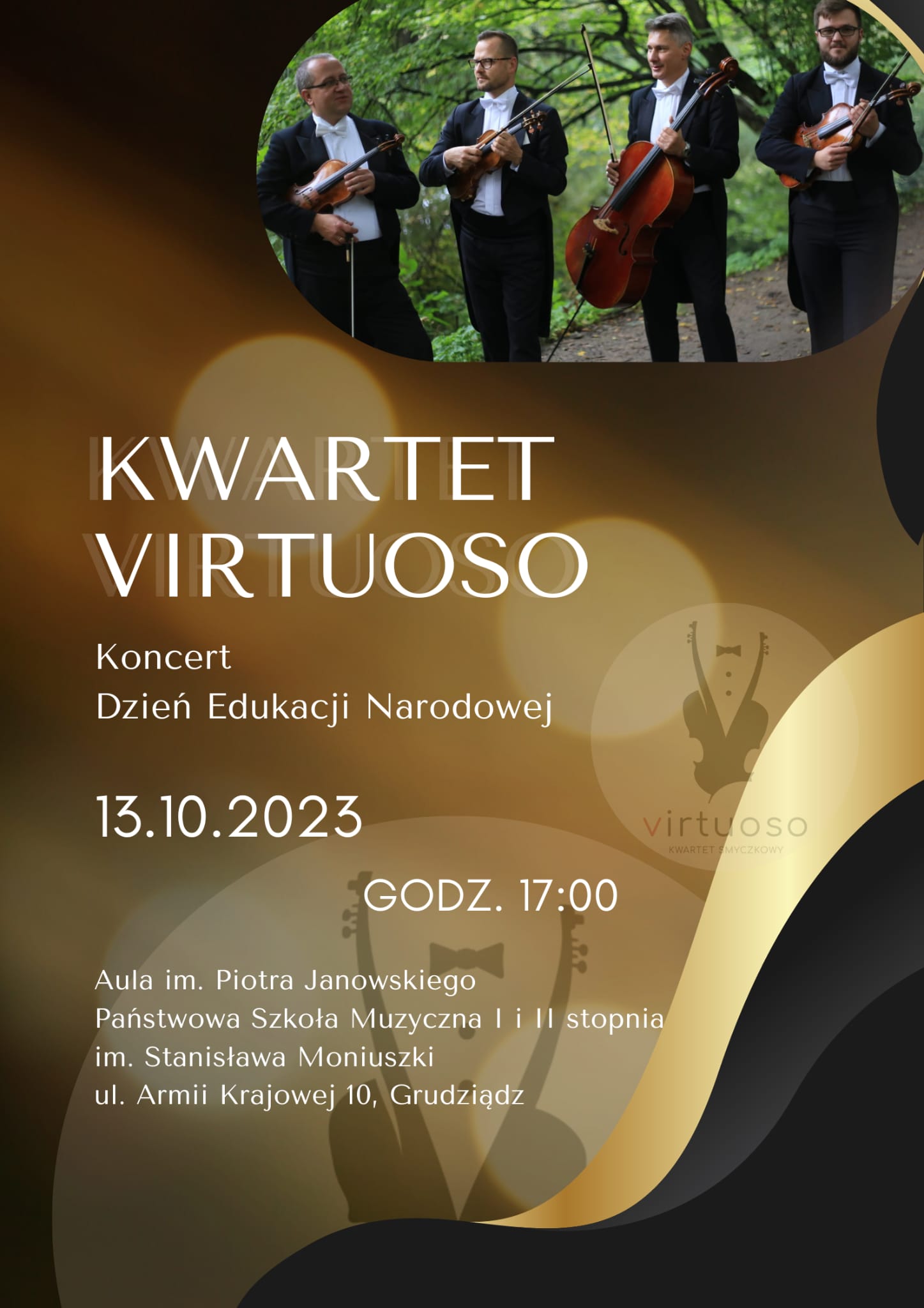 Plakat Kwartet Virtuoso
