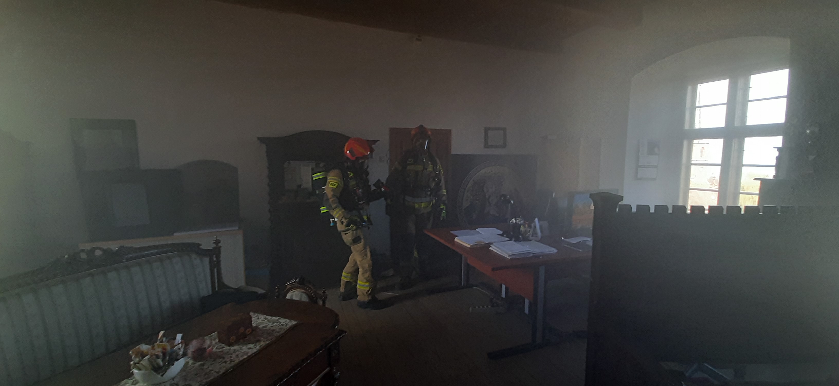 Pożar w muzeum – to tylko ćwiczenia