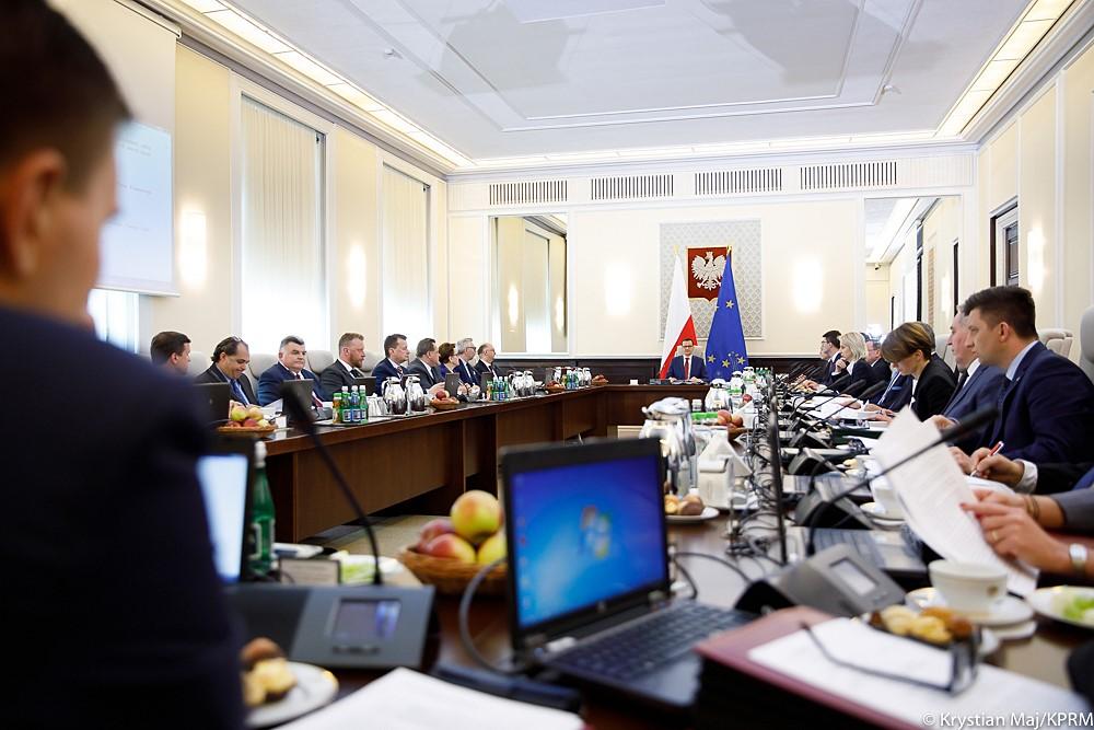 Posiedzenie Rady Ministrów.