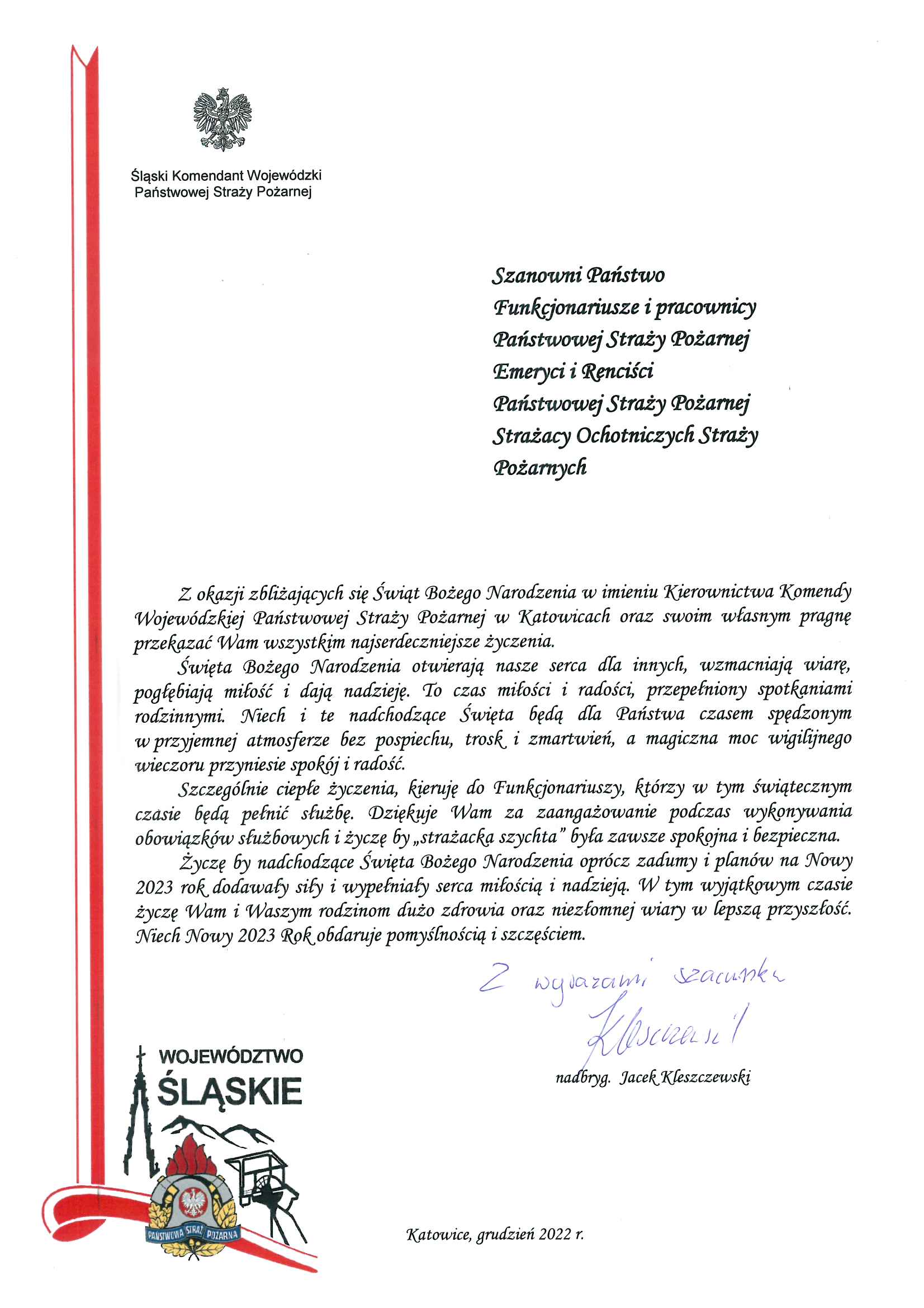 życzenia świąteczne 