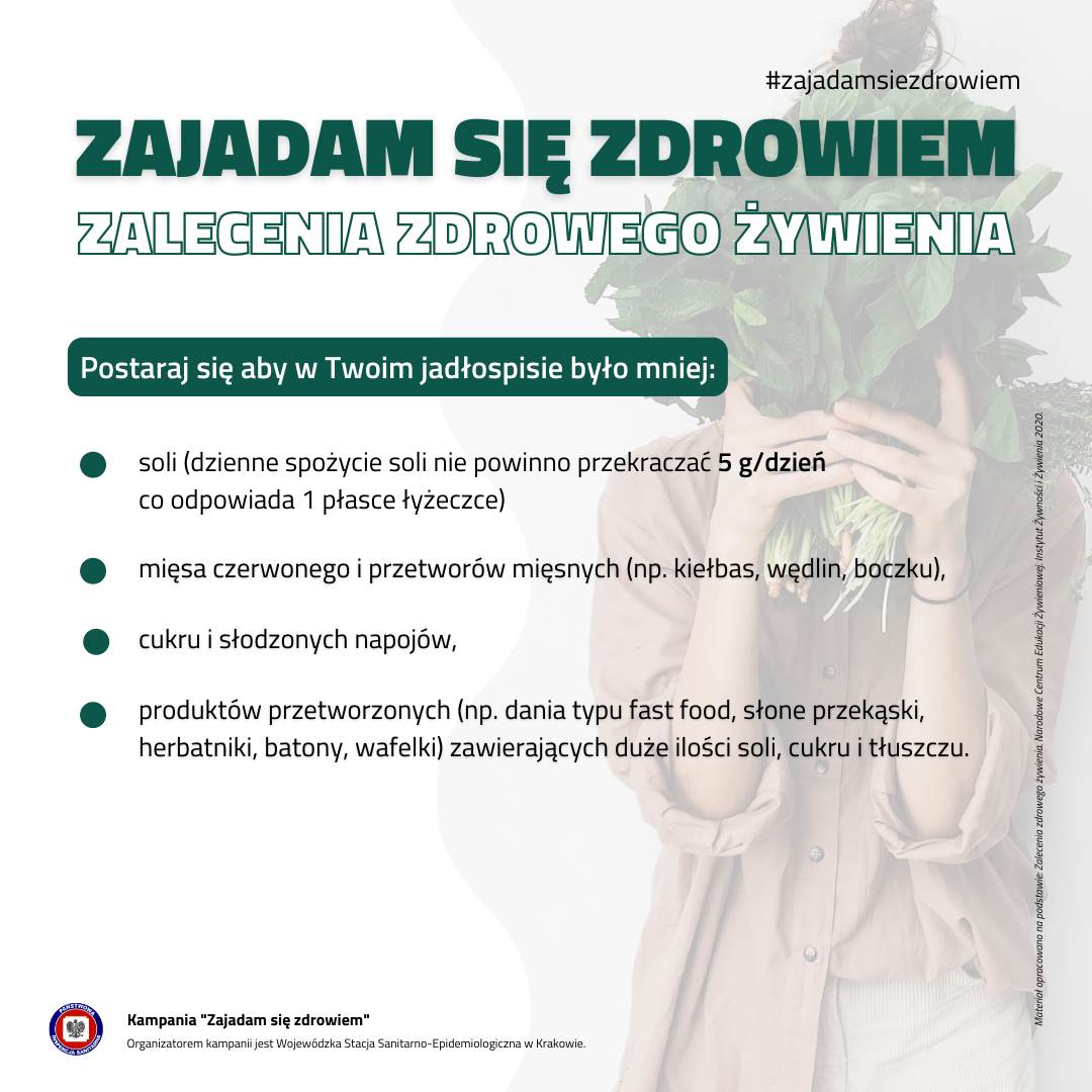 zalecenia zdrowego żywienia