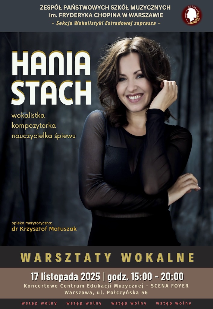 17.11.2025 - warsztaty wokalne - Hania Stach